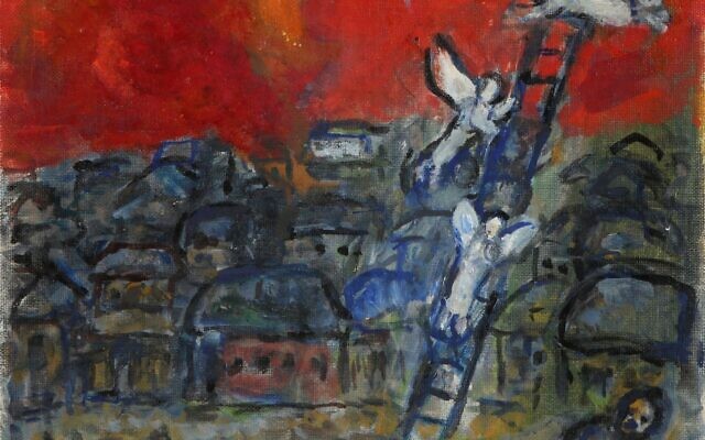 Chagall - La Escalera de Jacob